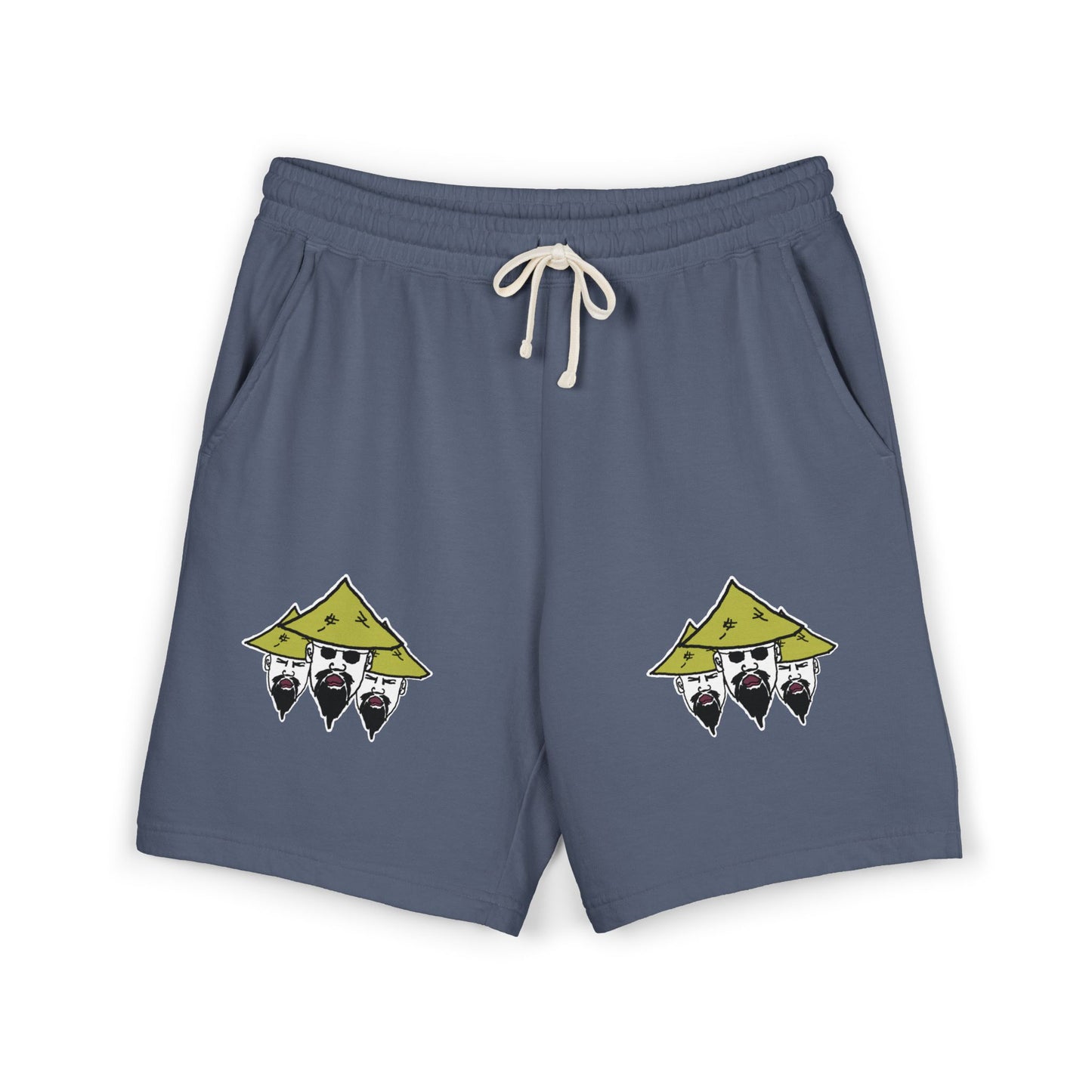 TROL Unisex Garment-Dyed Lightweight Fleece Sweat Shorts