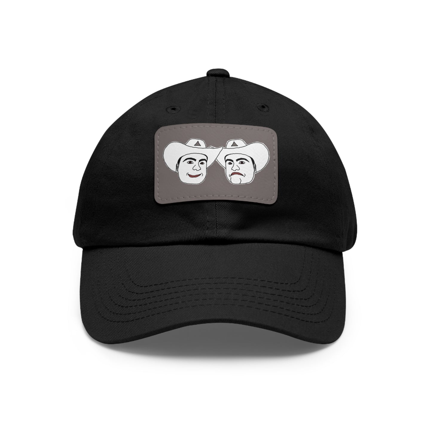 TROL Dad Hat with Leather Patch (Rectangle)