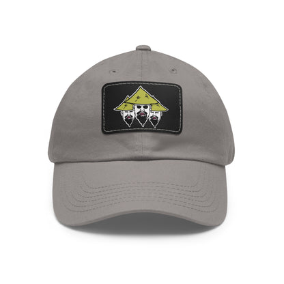 TROL Dad Hat with Leather Patch (Rectangle)