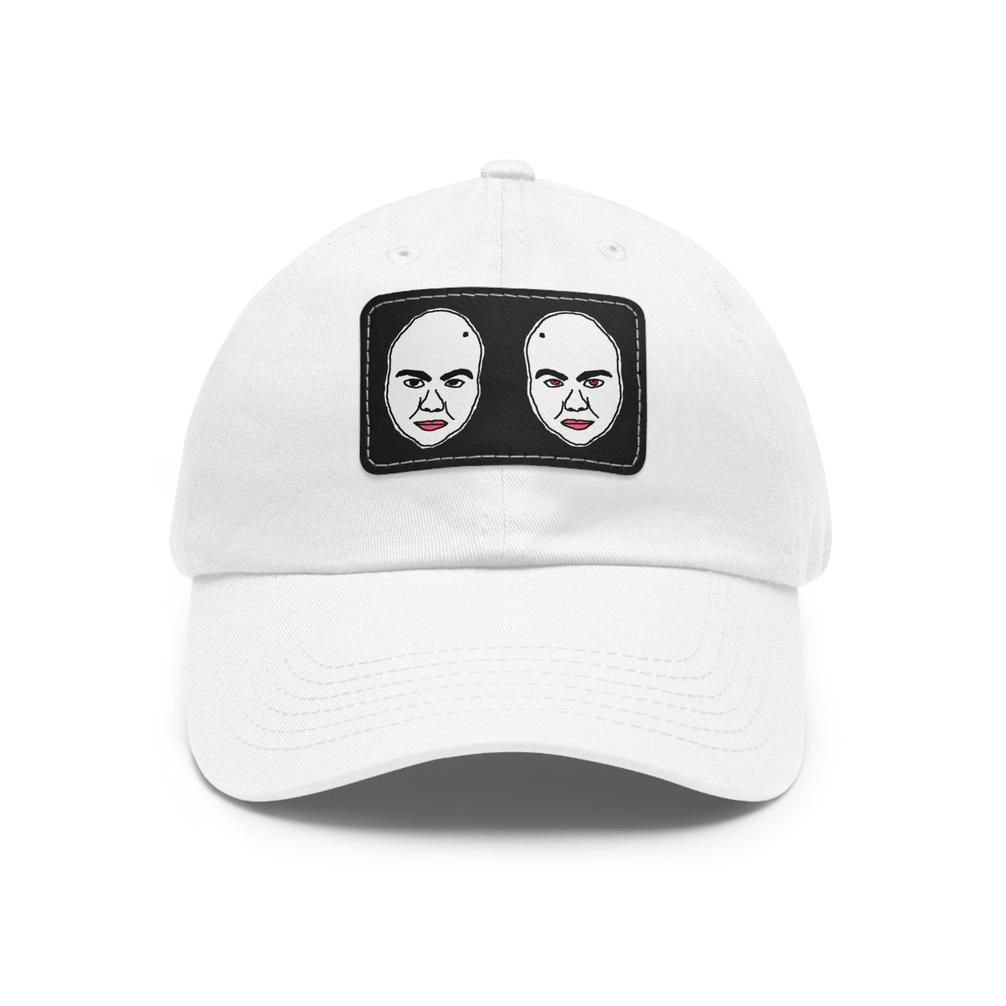 TROL Dad Hat with Leather Patch (Rectangle)