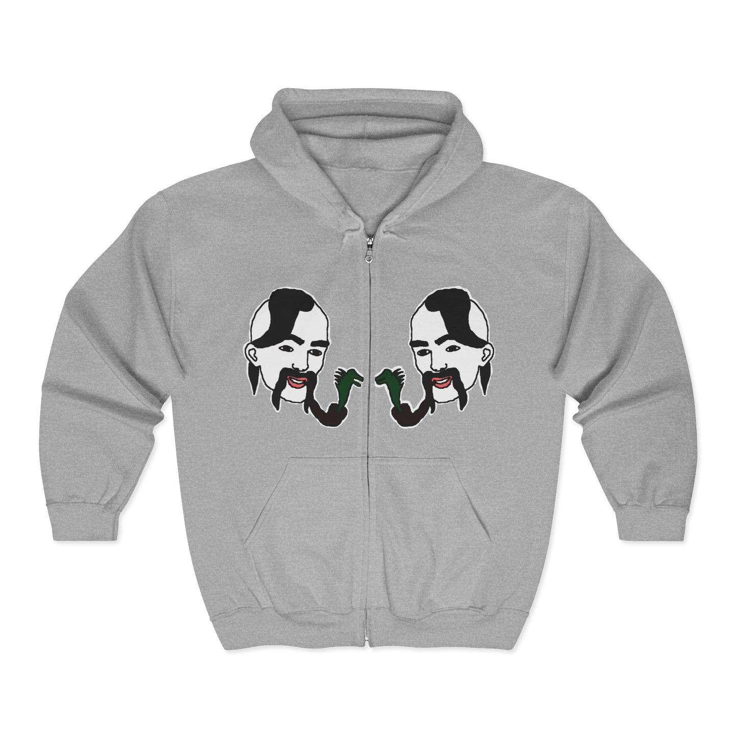 TROL Unisex Heavy Blend™ Full Zip Hooded Sweatshirt