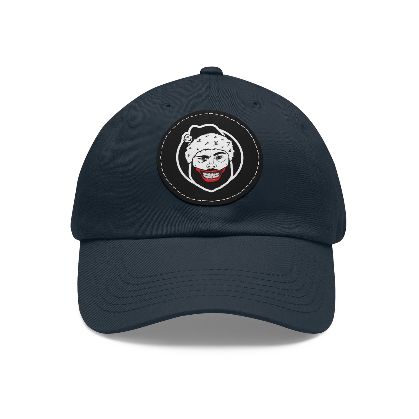 TROL Dad Hat with Leather Patch (Round)