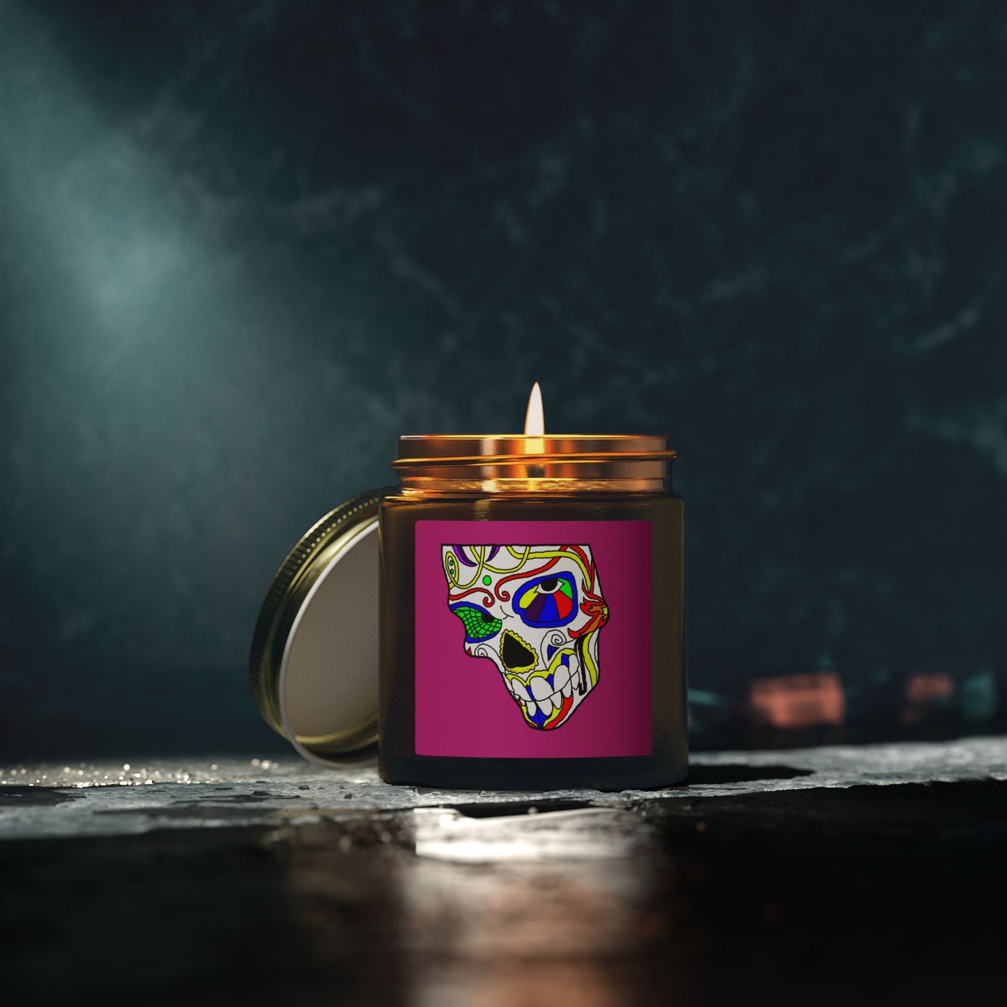 TROL Scented Candles, Coconut Apricot Wax (4oz, 9oz)