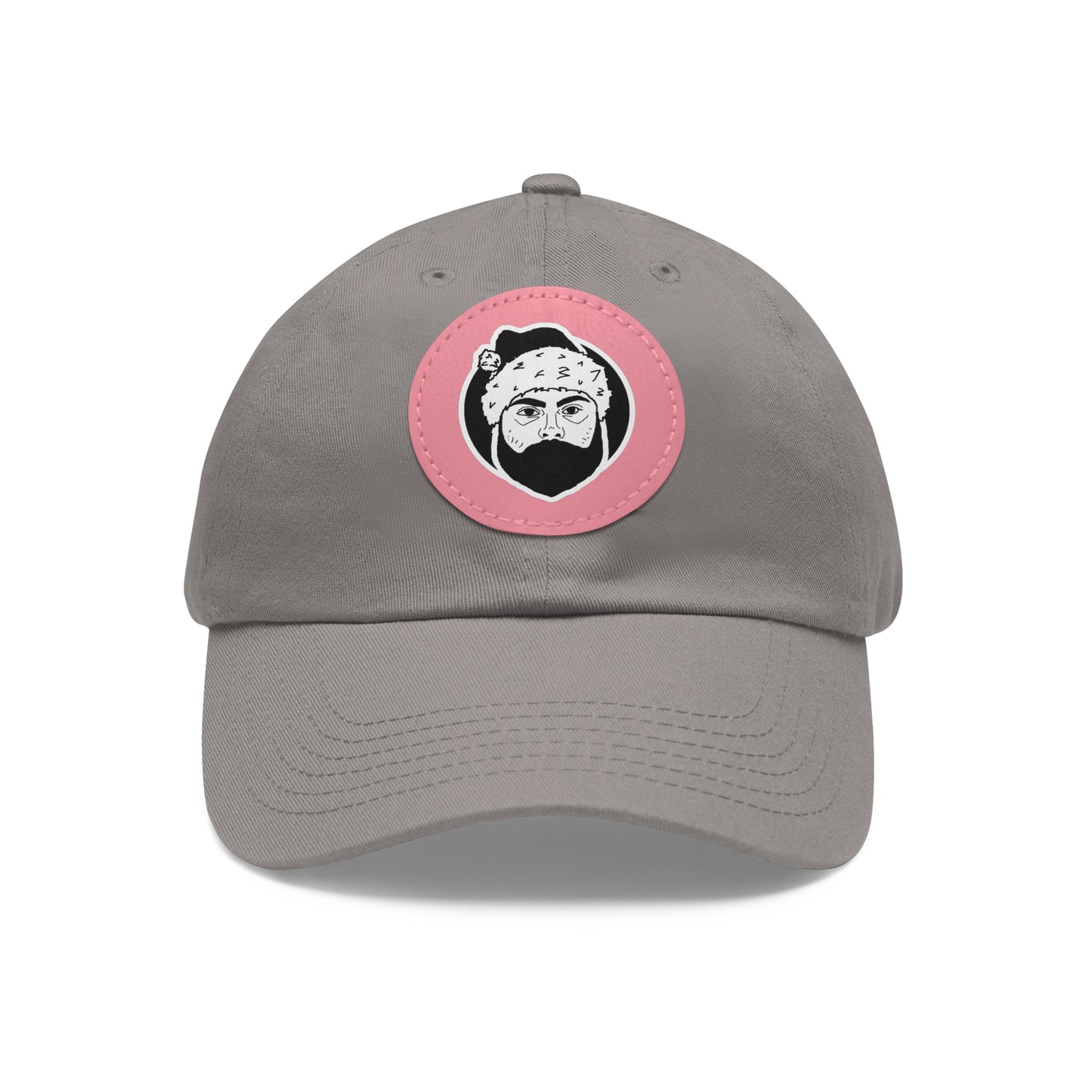 TROL Dad Hat with Leather Patch (Round)