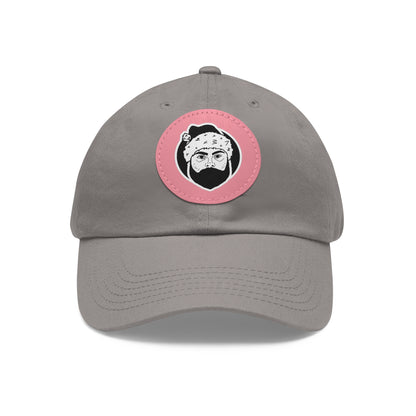 TROL Dad Hat with Leather Patch (Round)