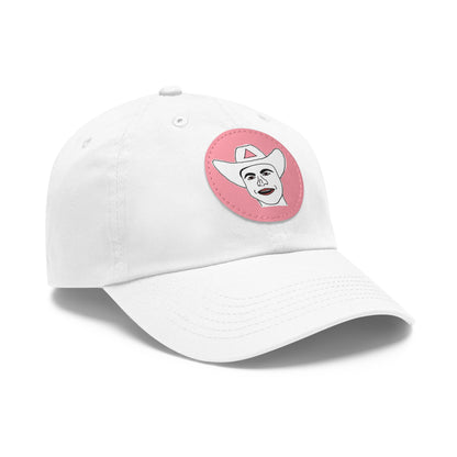 TROL Dad Hat with Leather Patch (Round)