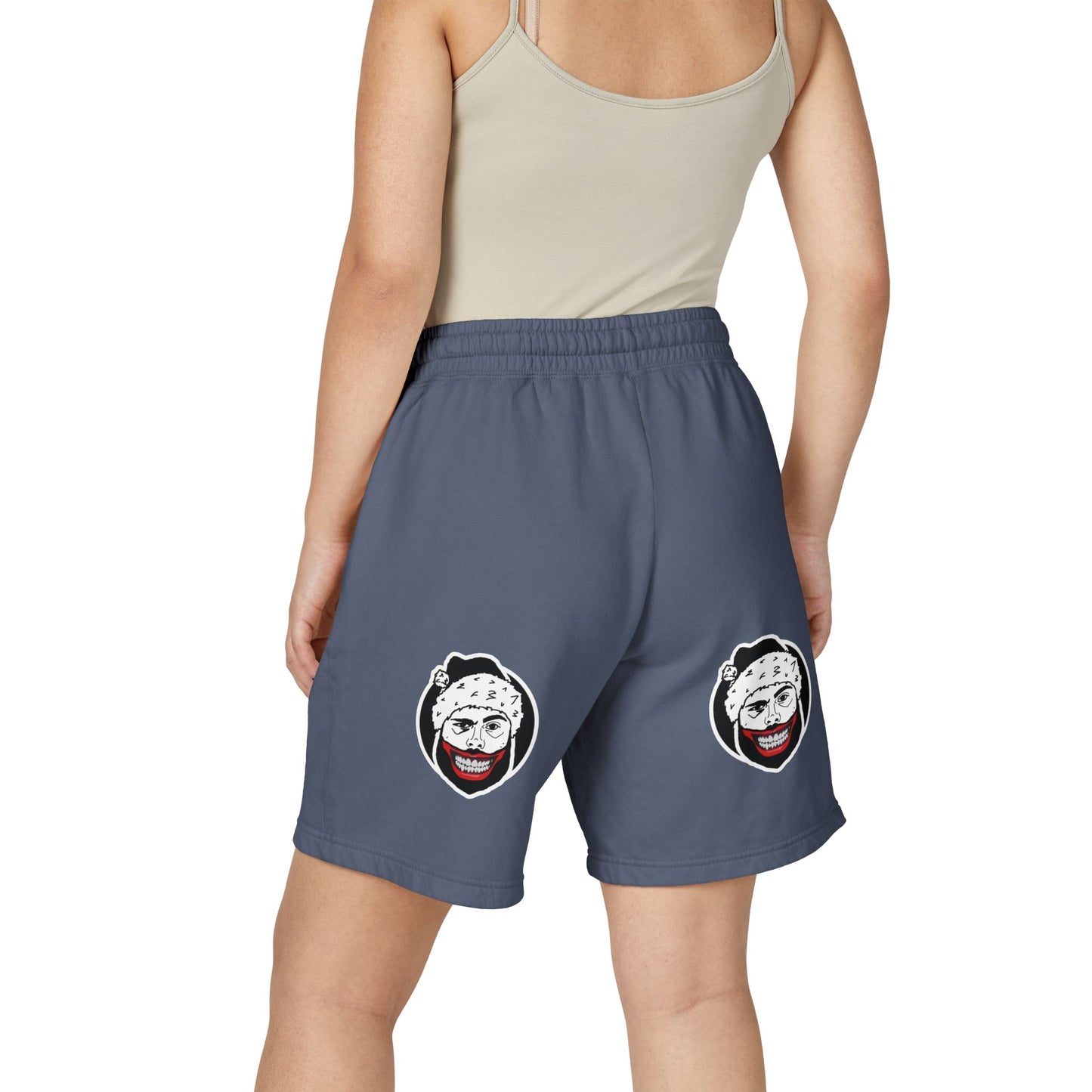 TROL Unisex Garment-Dyed Lightweight Fleece Sweat Shorts
