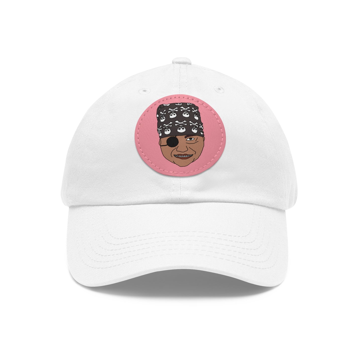 TROL Dad Hat with Leather Patch (Round)