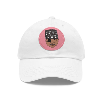 TROL Dad Hat with Leather Patch (Round)