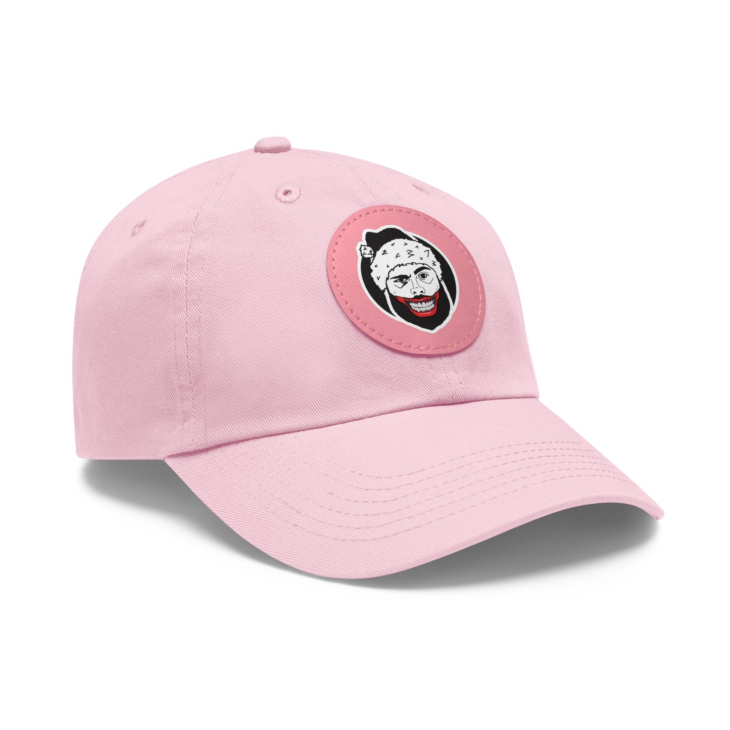 TROL Dad Hat with Leather Patch (Round)