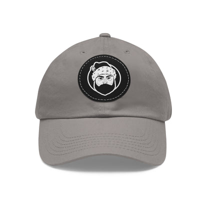 TROL Dad Hat with Leather Patch (Round)