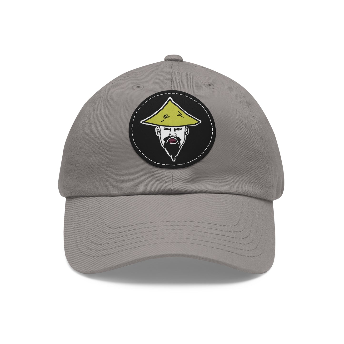TROL Dad Hat with Leather Patch (Round)