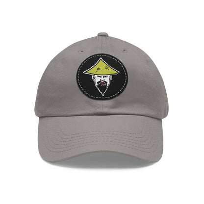 TROL Dad Hat with Leather Patch (Round)