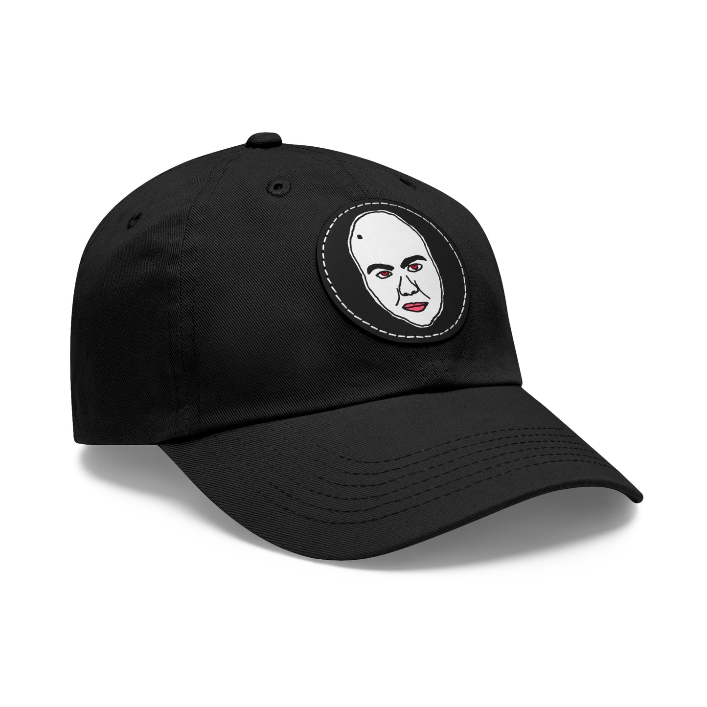 TROL Dad Hat with Leather Patch (Round)