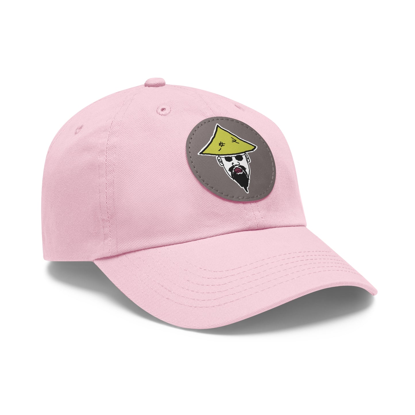 TROL Dad Hat with Leather Patch (Round)