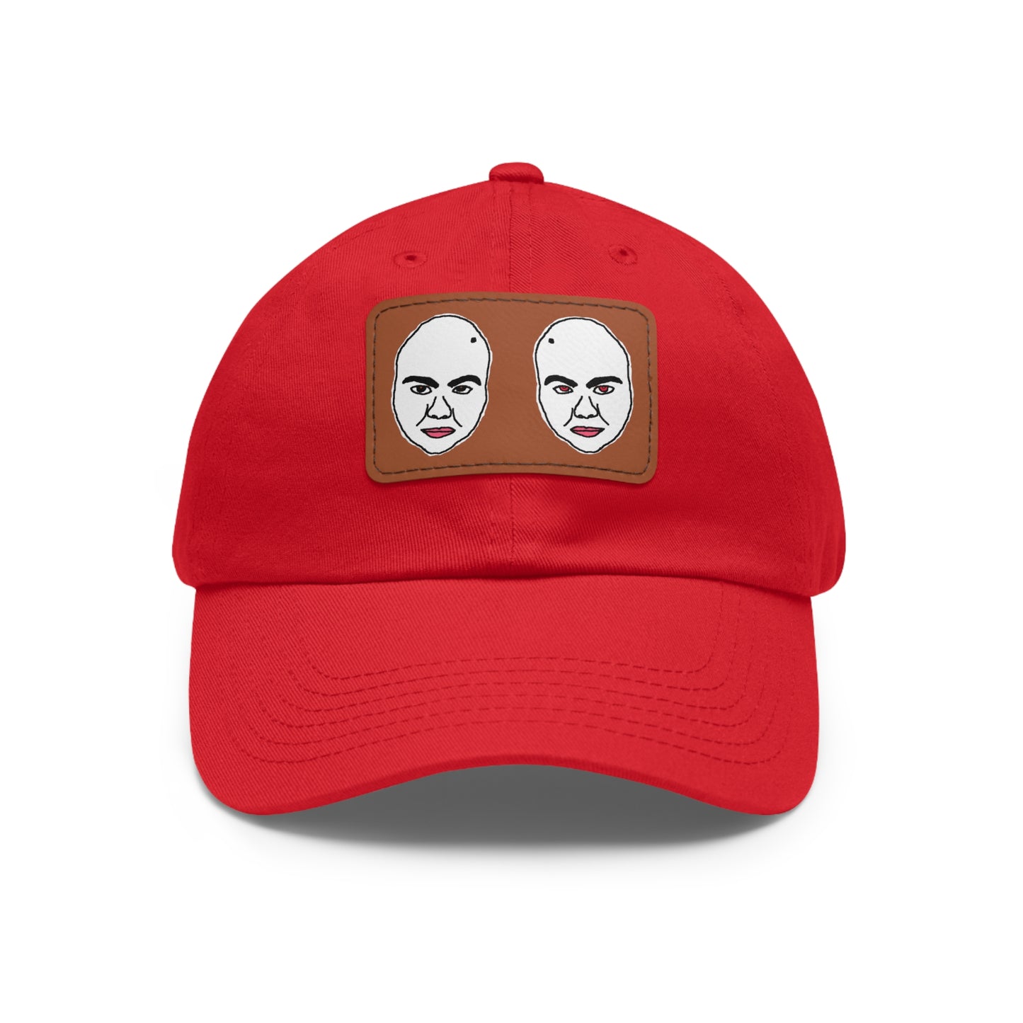 TROL Dad Hat with Leather Patch (Rectangle)