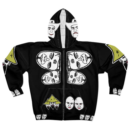 TROL Unisex Zip Hoodie (AOP)