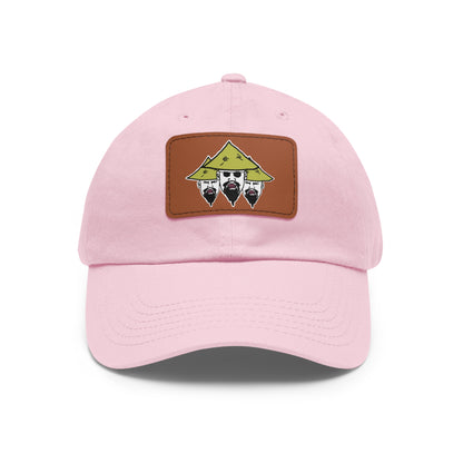 TROL Dad Hat with Leather Patch (Rectangle)