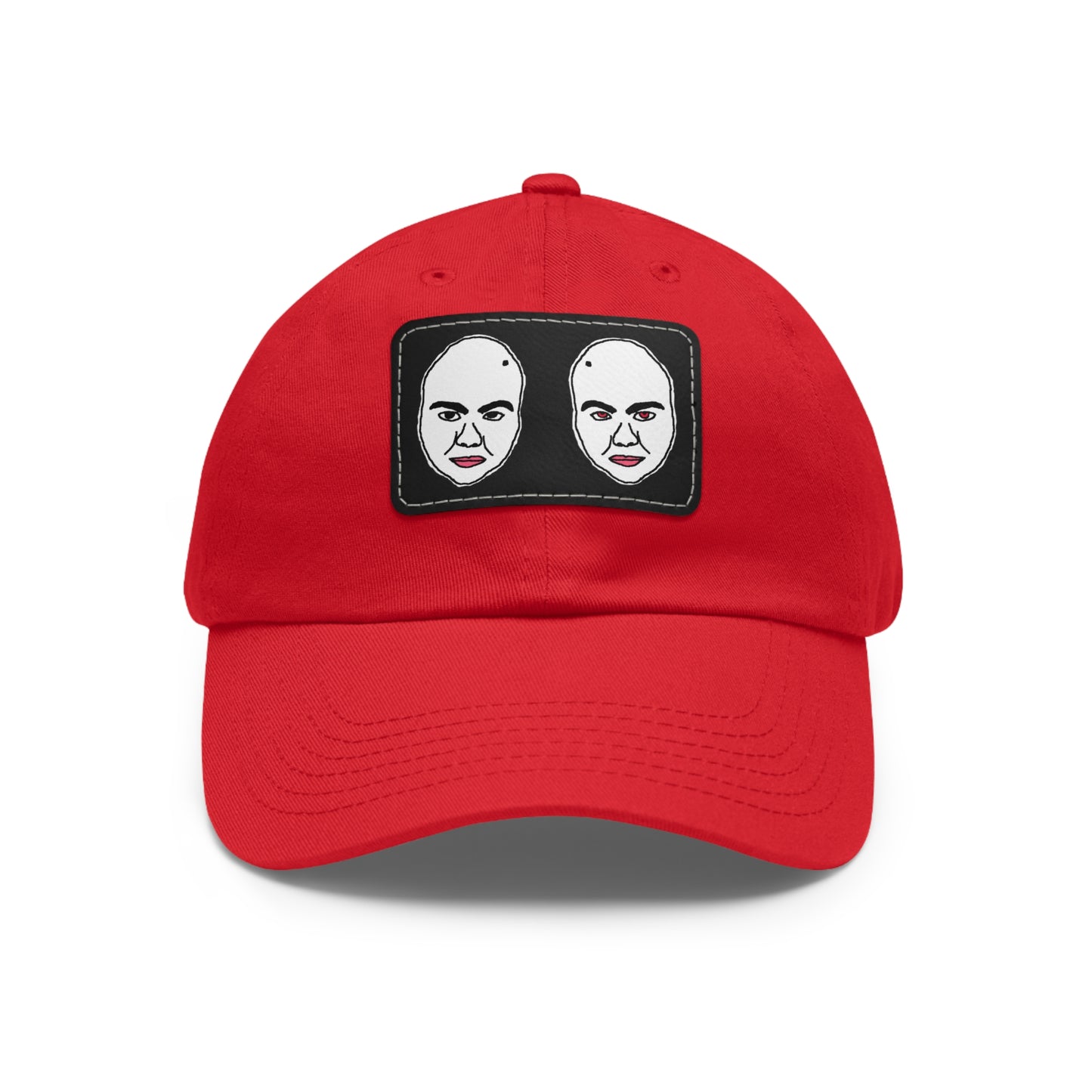 TROL Dad Hat with Leather Patch (Rectangle)