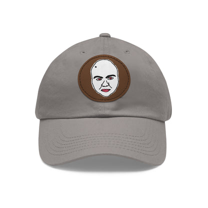 TROL Dad Hat with Leather Patch (Round)