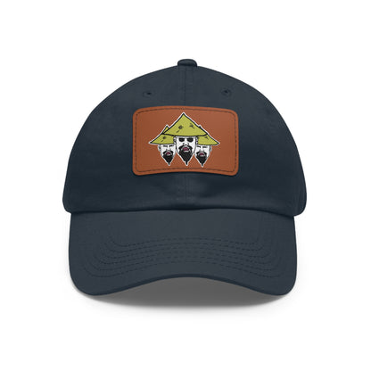 TROL Dad Hat with Leather Patch (Rectangle)