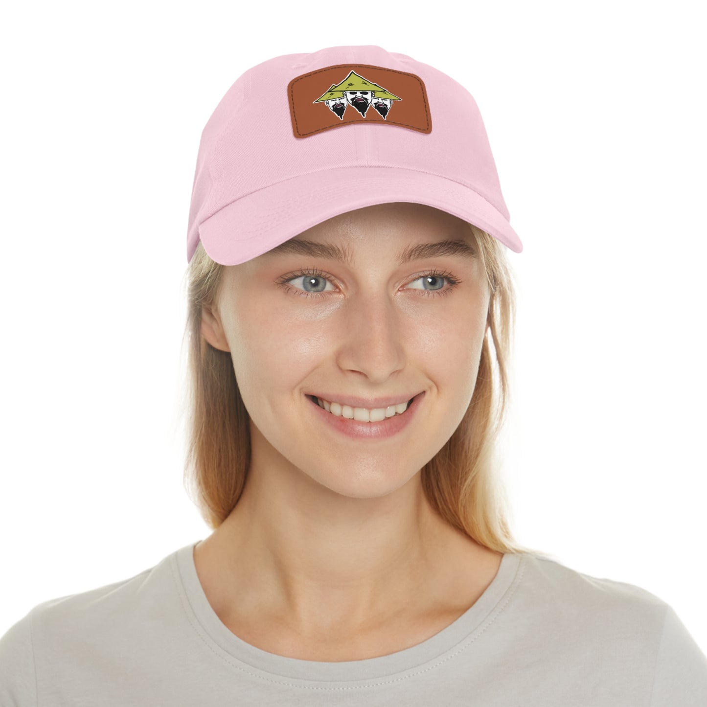 TROL Dad Hat with Leather Patch (Rectangle)