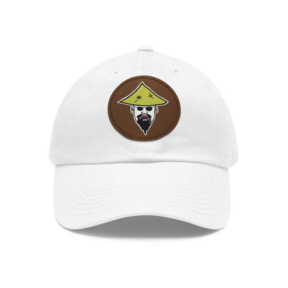 TROL Dad Hat with Leather Patch (Round)