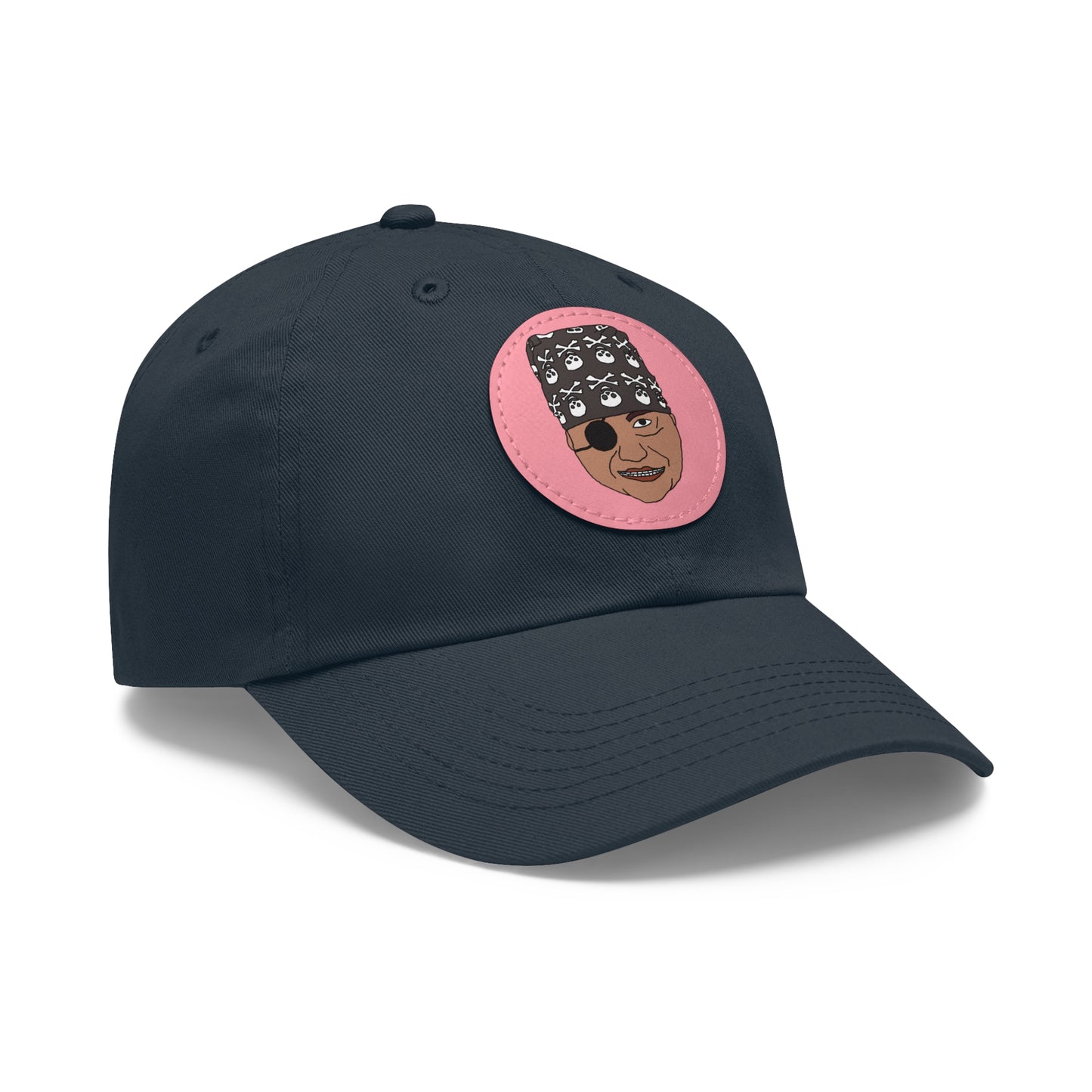 TROL Dad Hat with Leather Patch (Round)