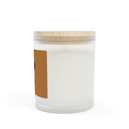 TROL Frosted Glass Candle, 11oz