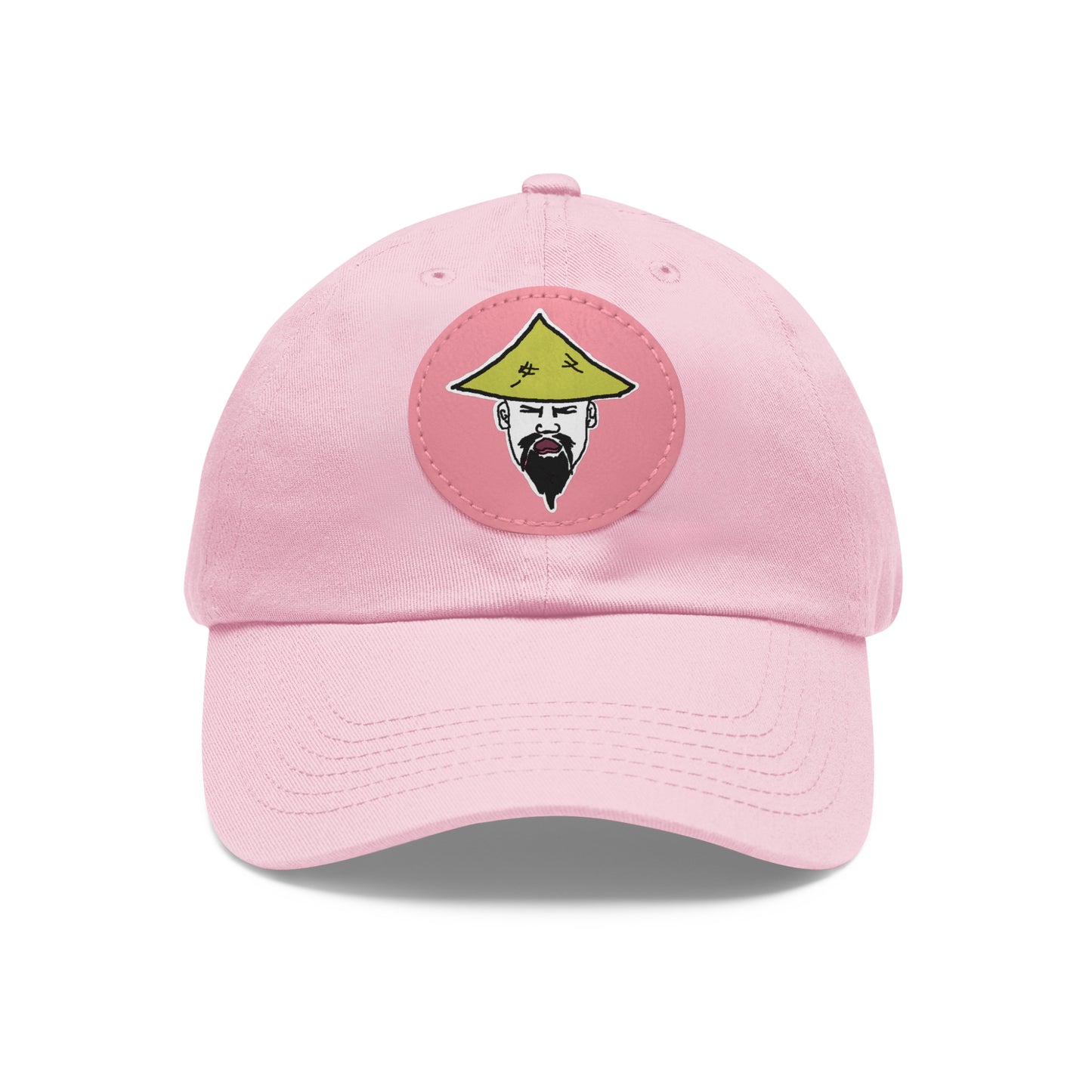 TROL Dad Hat with Leather Patch (Round)