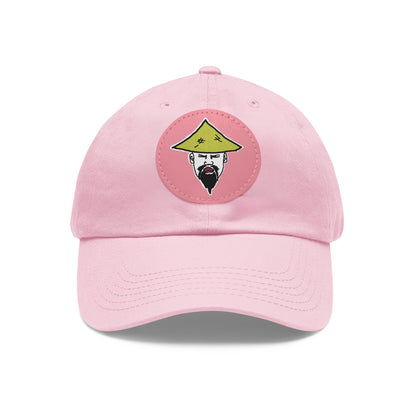 TROL Dad Hat with Leather Patch (Round)