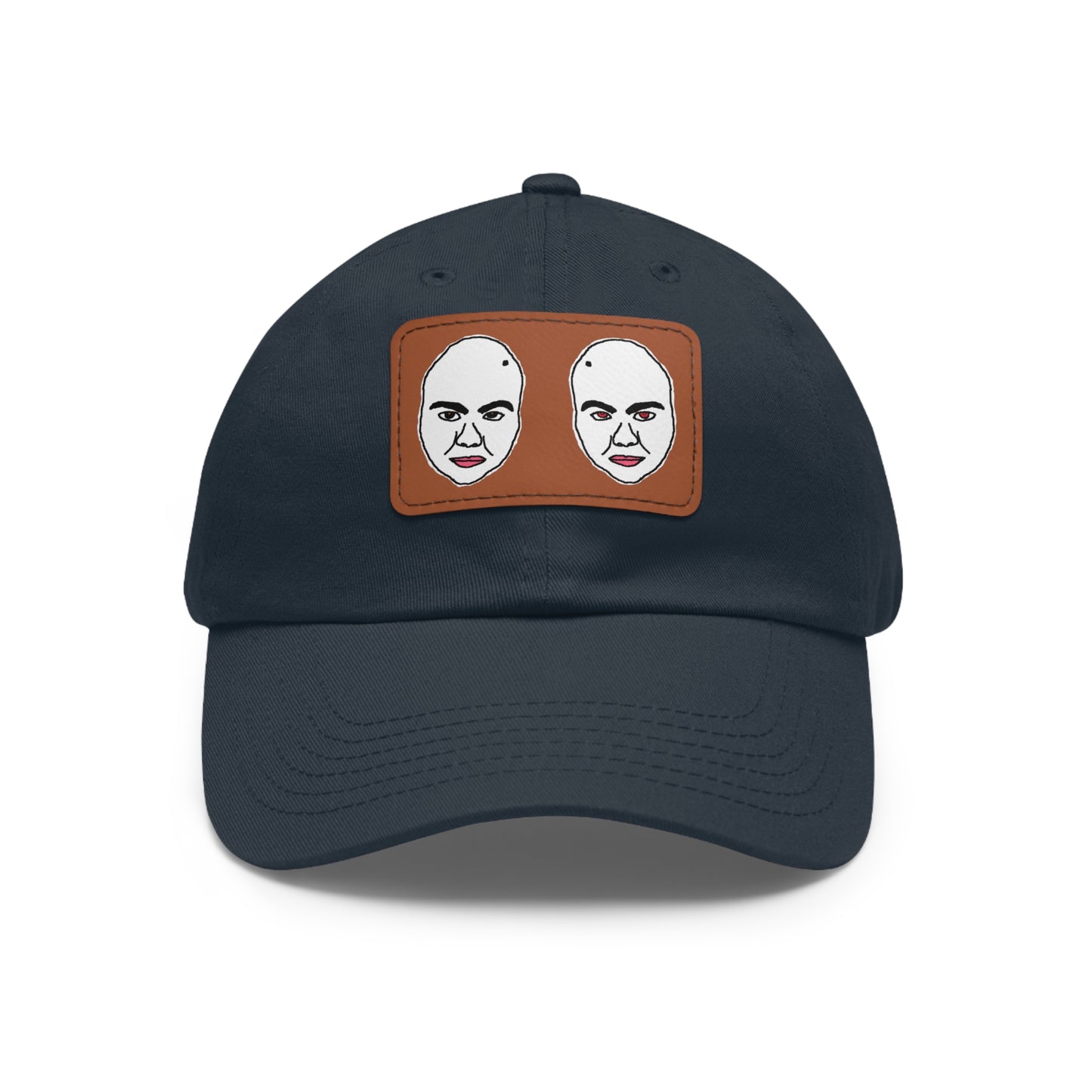 TROL Dad Hat with Leather Patch (Rectangle)