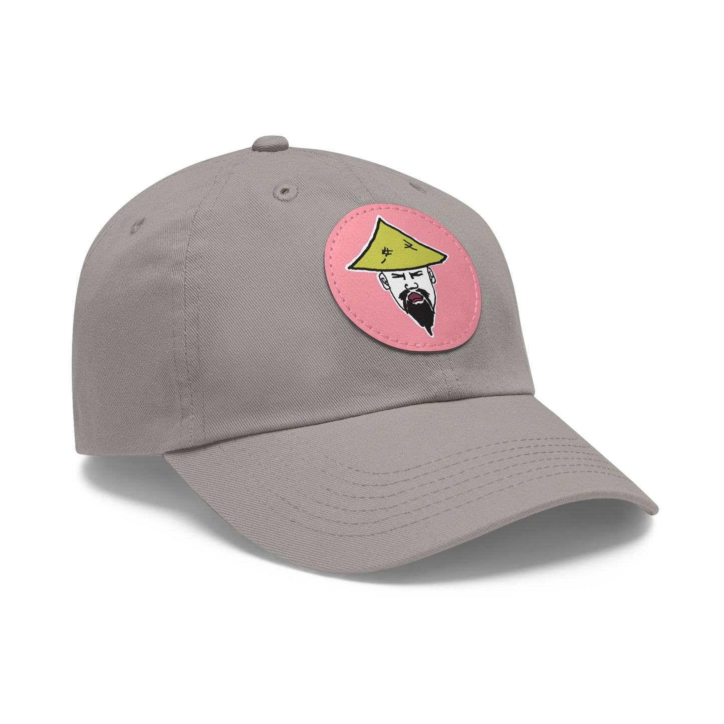 TROL Dad Hat with Leather Patch (Round)