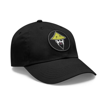 TROL Dad Hat with Leather Patch (Round)