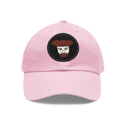 TROL Dad Hat with Leather Patch (Round)