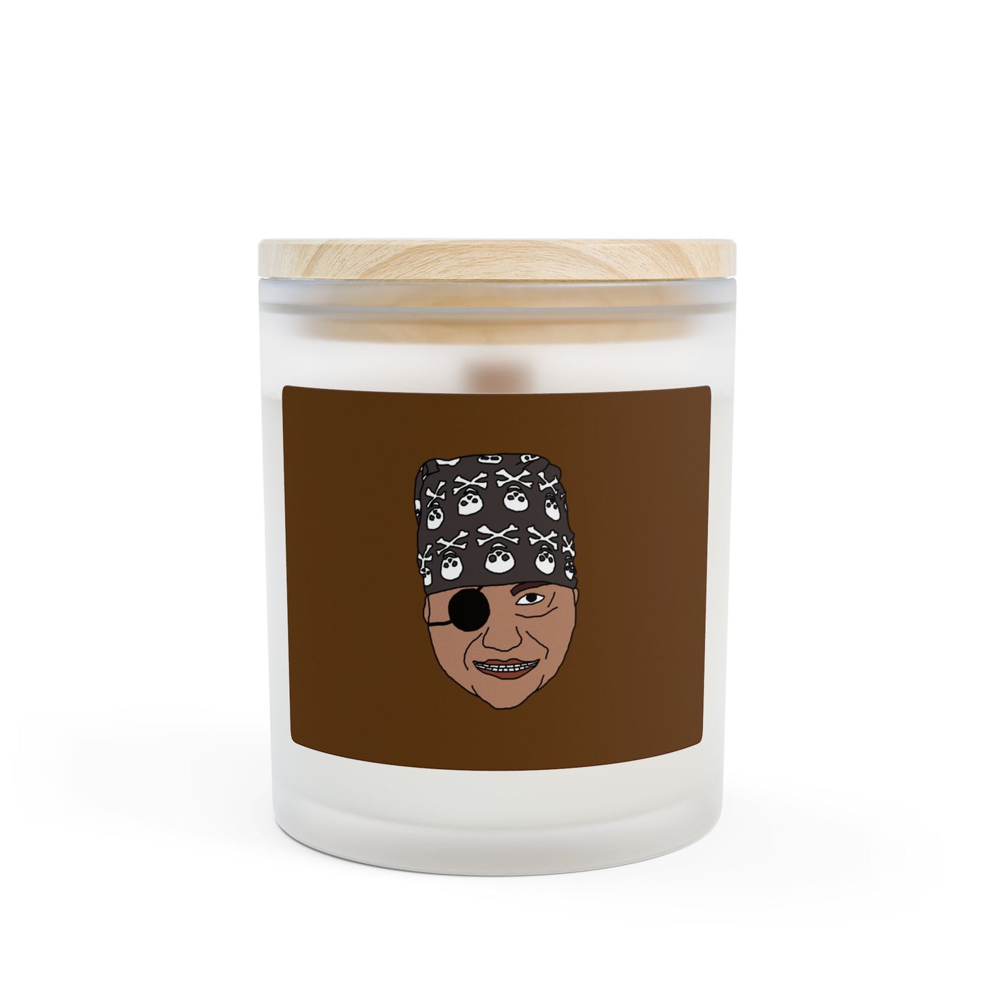 TROL Frosted Glass Candle, 11oz