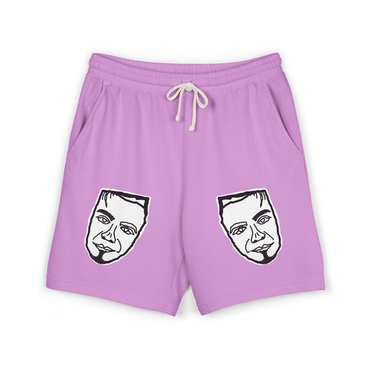 TROL Unisex Garment-Dyed Lightweight Fleece Sweat Shorts