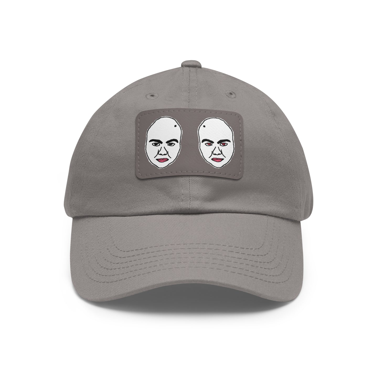 TROL Dad Hat with Leather Patch (Rectangle)