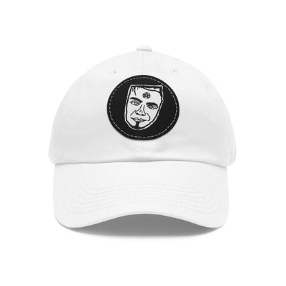 TROL Dad Hat with Leather Patch (Round)