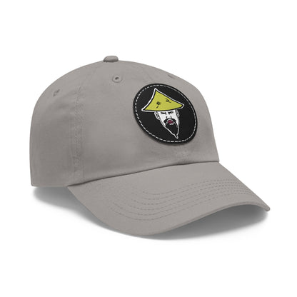 TROL Dad Hat with Leather Patch (Round)