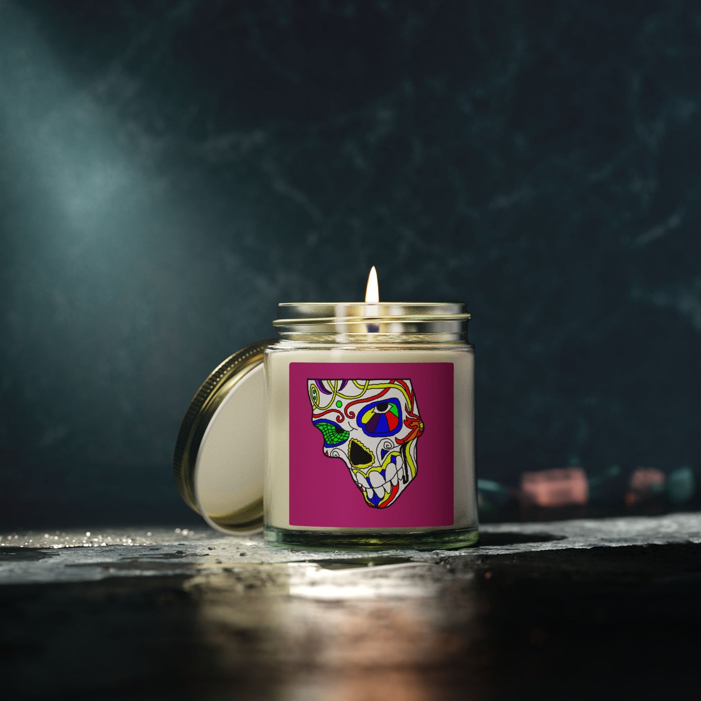 TROL Scented Candles, Coconut Apricot Wax (4oz, 9oz)