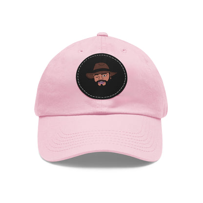 TROL Dad Hat with Leather Patch (Round)