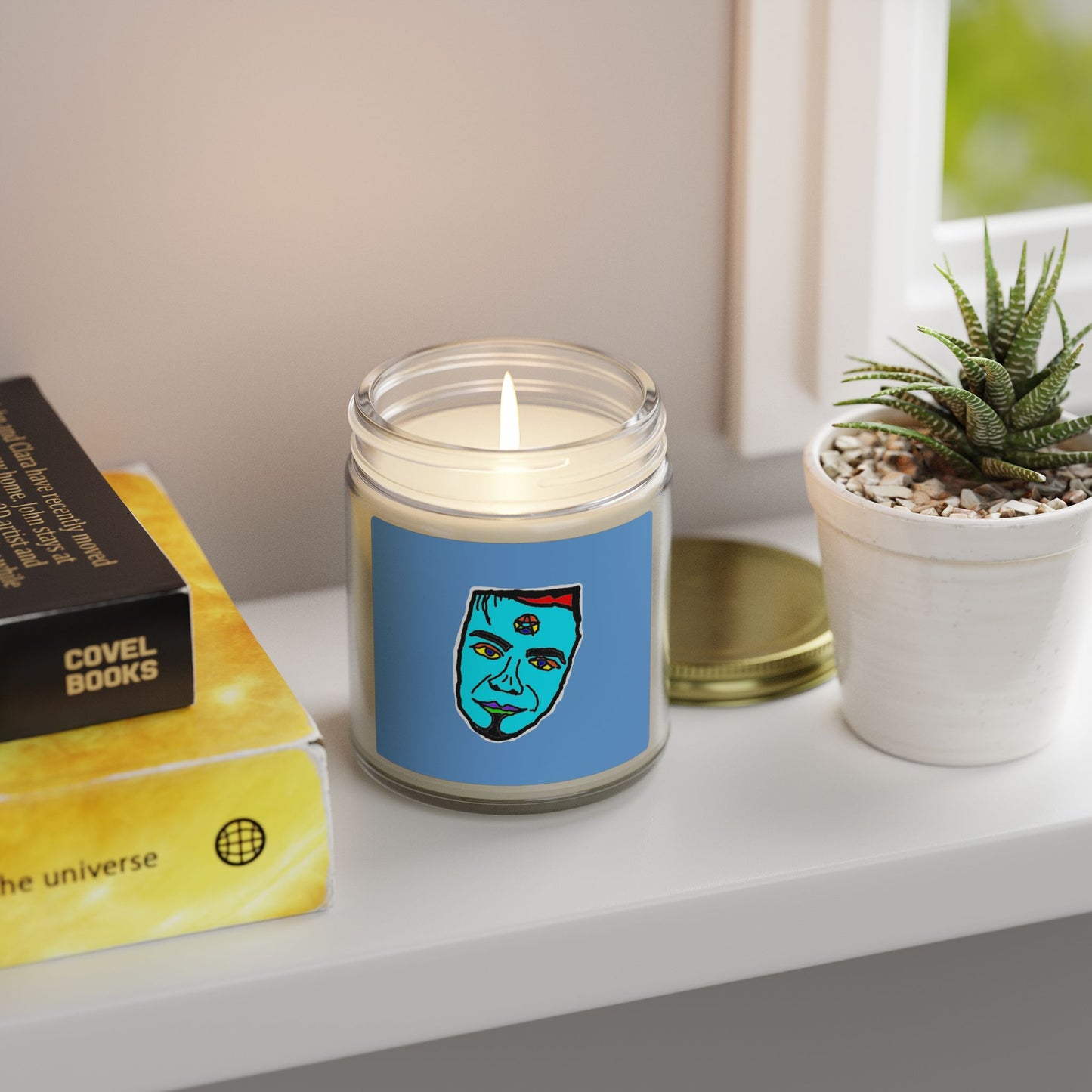 TROL Scented Candles, Coconut Apricot Wax (4oz, 9oz)