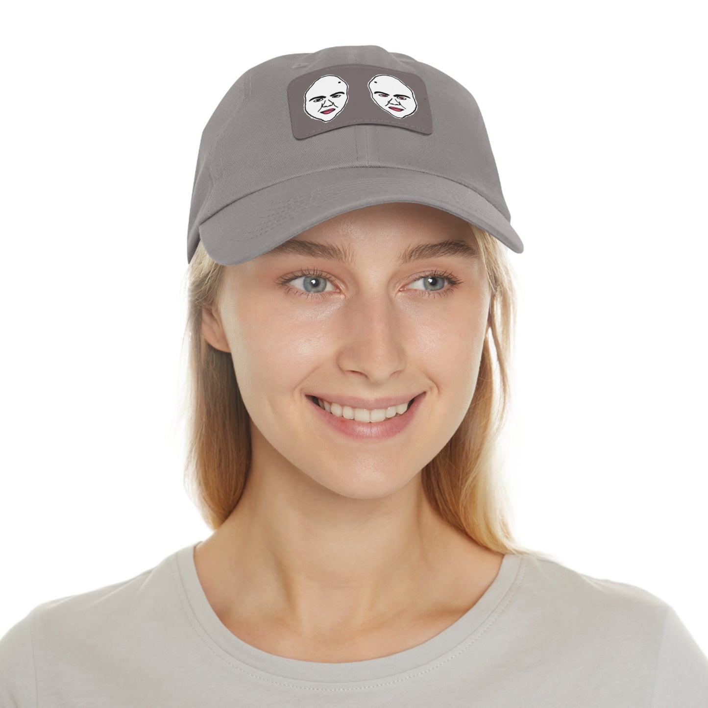 TROL Dad Hat with Leather Patch (Rectangle)