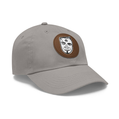 TROL Dad Hat with Leather Patch (Round)