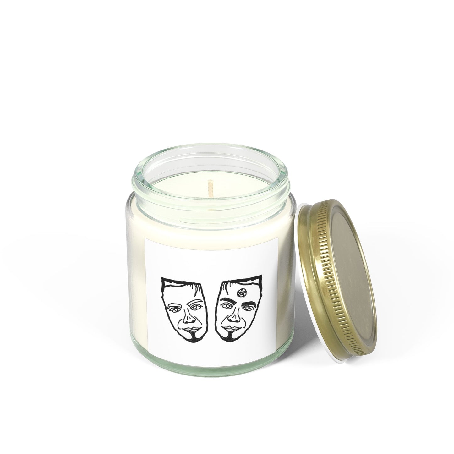 TROL Scented Candles, Coconut Apricot Wax (4oz, 9oz)