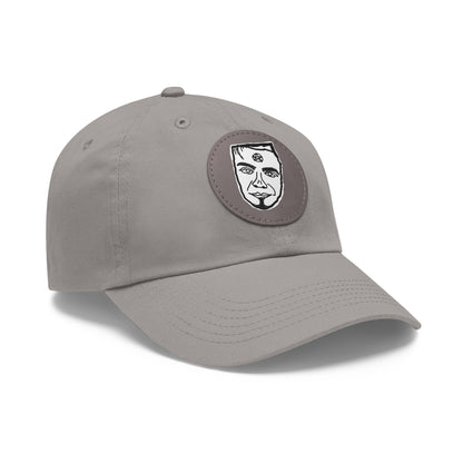 TROL Dad Hat with Leather Patch (Round)