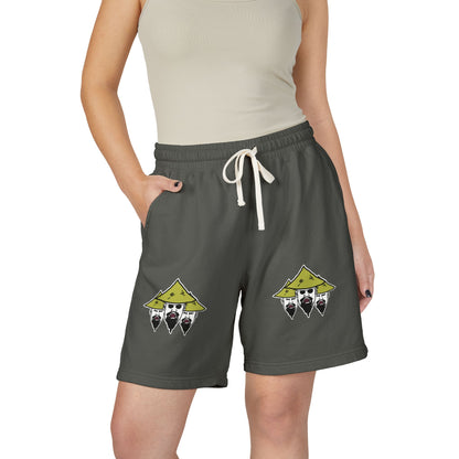TROL Unisex Garment-Dyed Lightweight Fleece Sweat Shorts