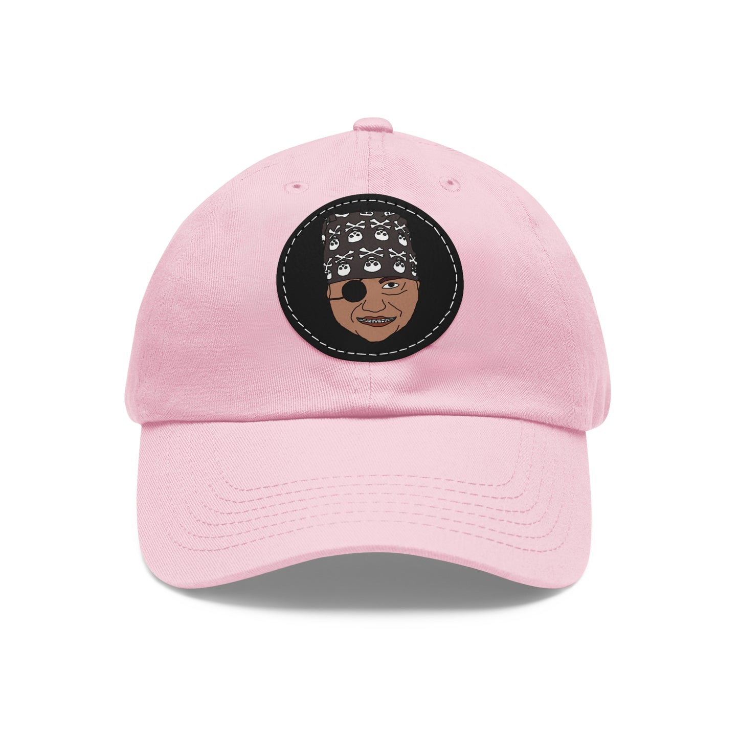 TROL Dad Hat with Leather Patch (Round)