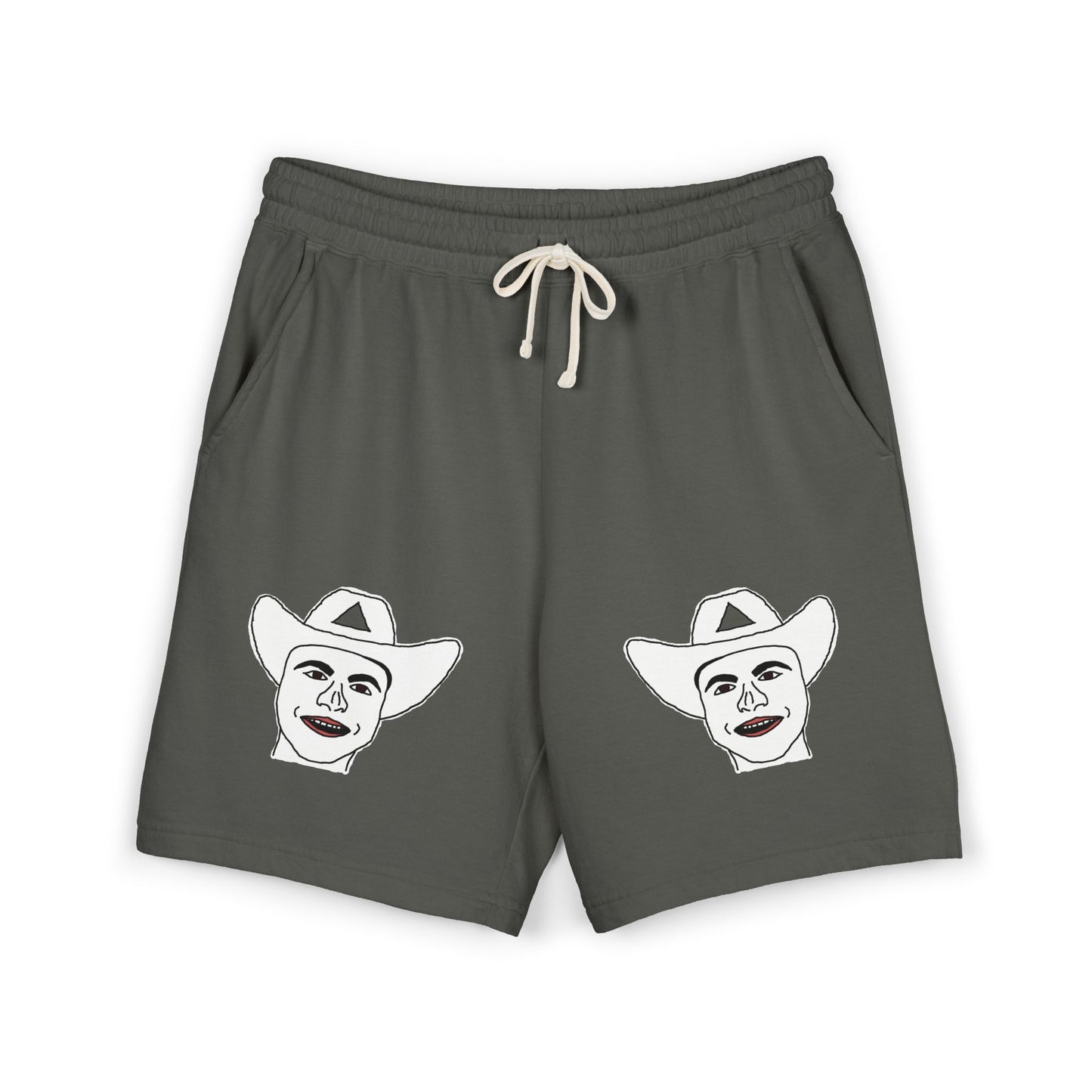 TROL Unisex Garment-Dyed Lightweight Fleece Sweat Shorts